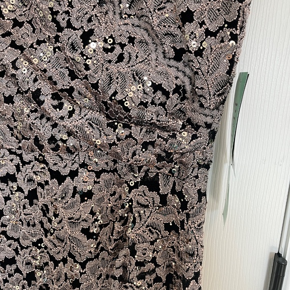 Jessica Howard Glitter Lace Sheath Dress, 12P, (NWT) - Picture 5 of 7